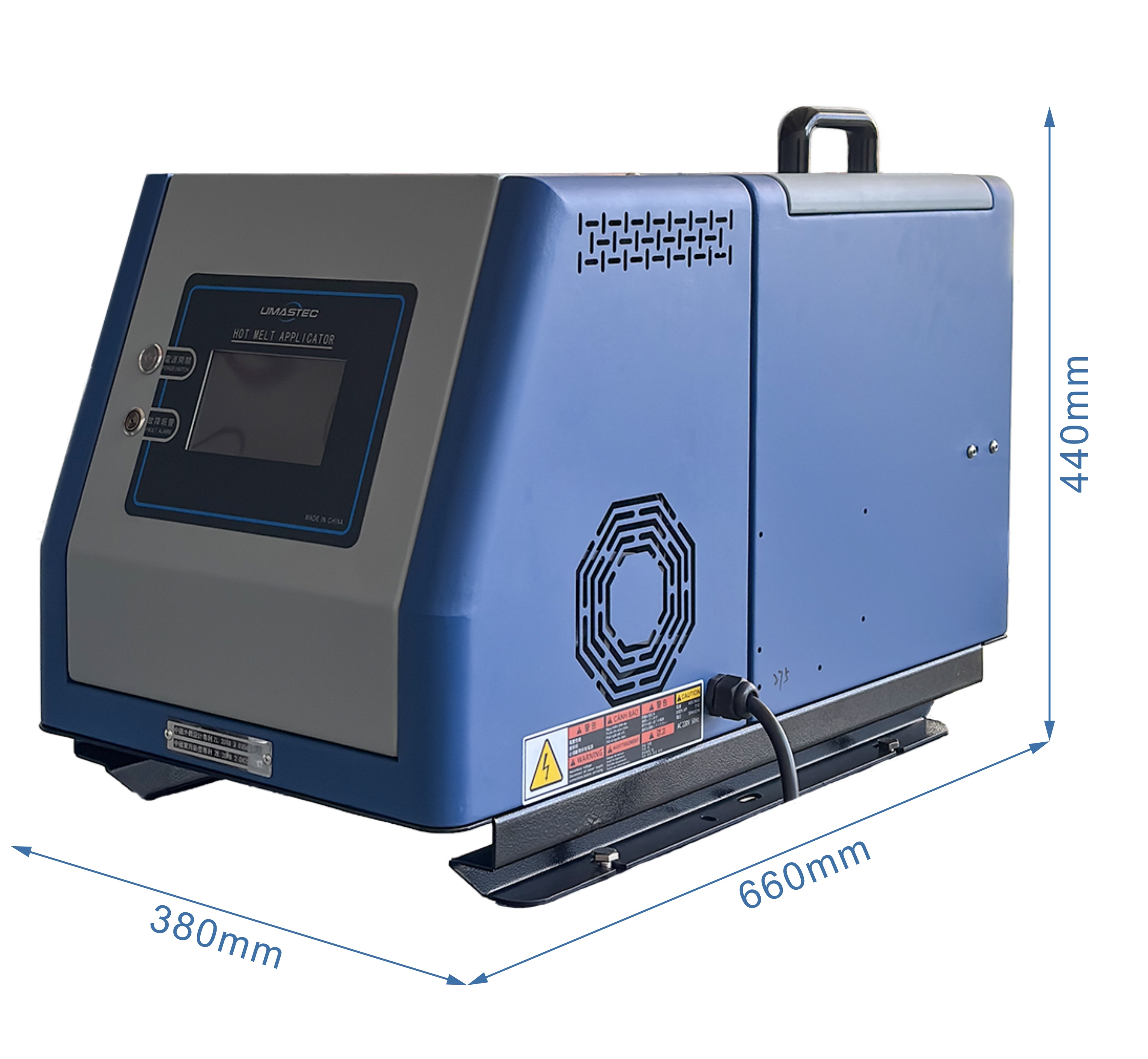 907B 7升齿轮泵热熔胶机